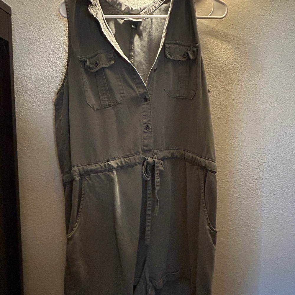 Universal Thread Olive Green Jumpsuit